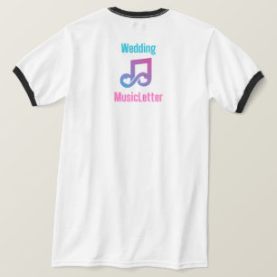 Camiseta de jengibre negro de boda