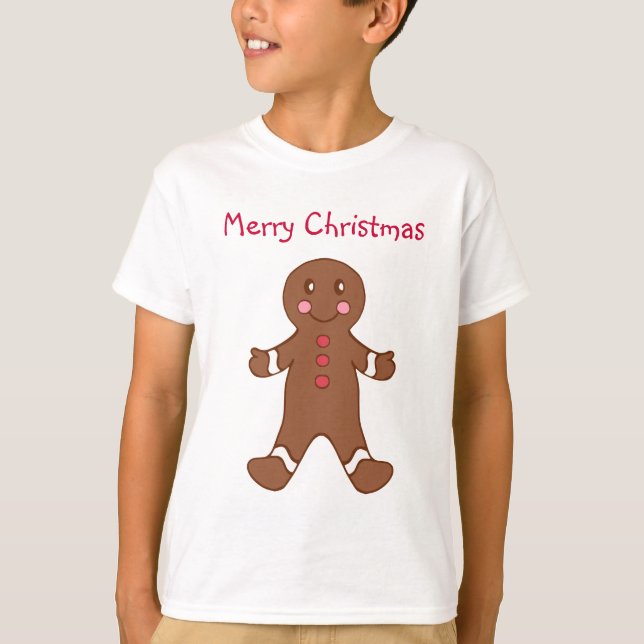 Camiseta de jengibre para niños (Anverso)