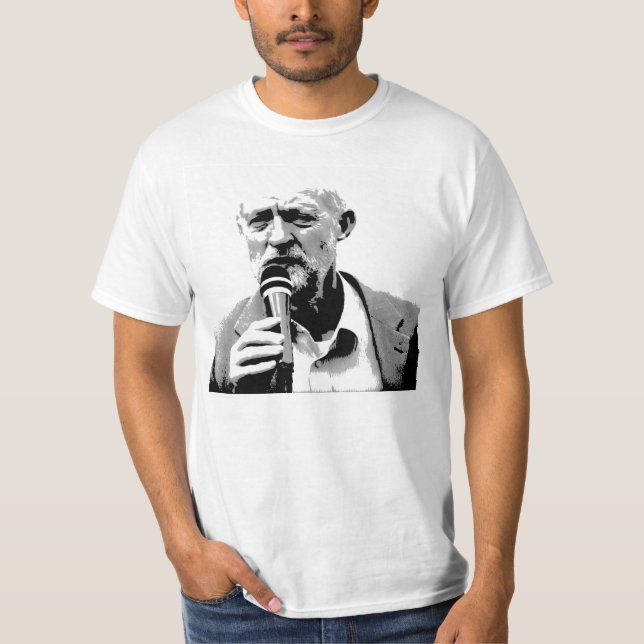 Camiseta de Jeremy Corbyn - diseño 2 (Anverso)