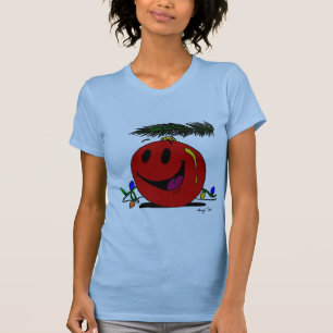 Camiseta de Jersey de Happy Ornament Womens