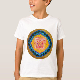 Camiseta De Jersey De Mandala Para Niños,