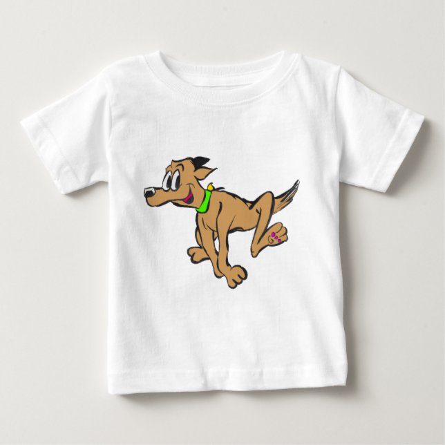 Camiseta de Jersey de Personalizable de perro en e (Anverso)