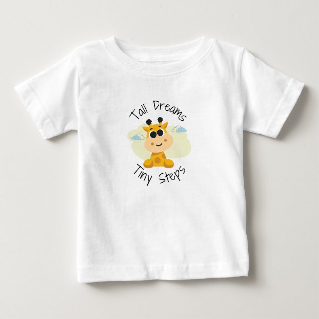 Camiseta de jersey fina para bebé (Anverso)