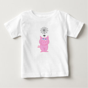 Camiseta de Jersey fina para bebé de Piggy