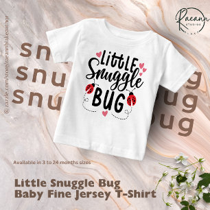 Camiseta de jersey fina para bebé Little Snuggle B