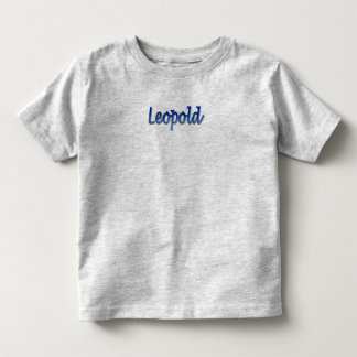 Camiseta de jersey fina para niños Leopold
