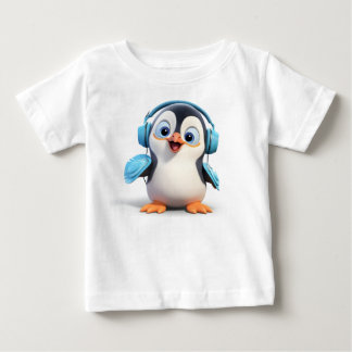 Camiseta de jersey fina para niños pequeños con pi