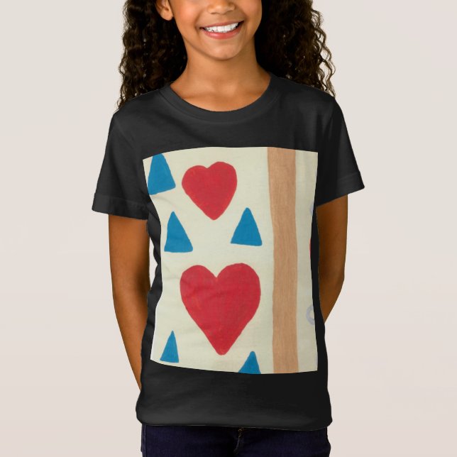 Camiseta de Jersey para Chicas Love Path (Anverso)