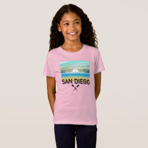 Camiseta de Jersey para Niñas San Diego Design