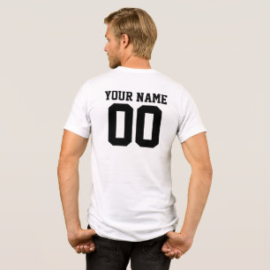 Camiseta de Jersey personalizada y Personalizado