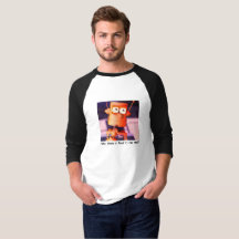 Camiseta de Jersey "Rob Pondering"