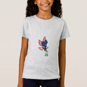 Camiseta de jersey suave para niñas heather TOP FL