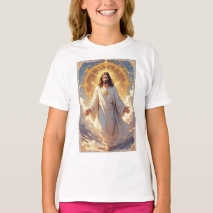 Camiseta de Jessus Asciende Chica Cristiana
