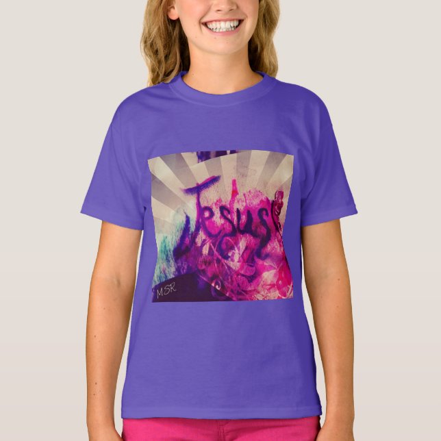 Camiseta de Jesús para niños  (Anverso)