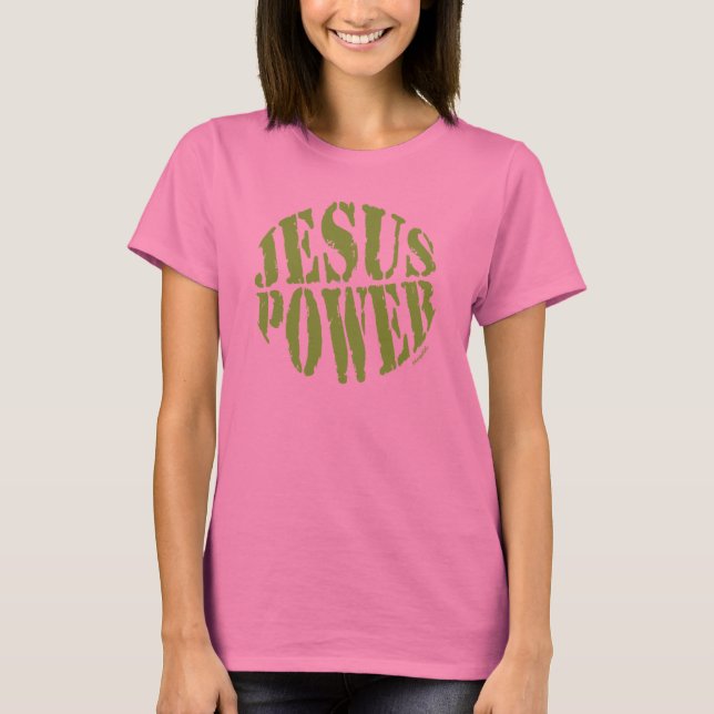 Camiseta de Jesus Power (Anverso)