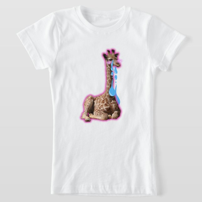 Camiseta de jirafa básica para niños (Distribución)