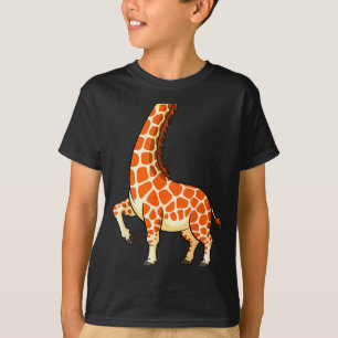 Camiseta de jirafa para hombres y mujeres adultos,