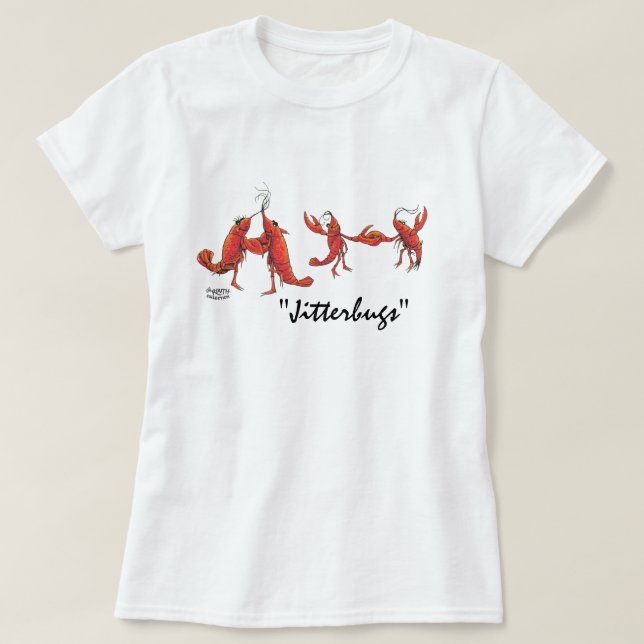 Camiseta de Jitterbugs (Diseño del anverso)