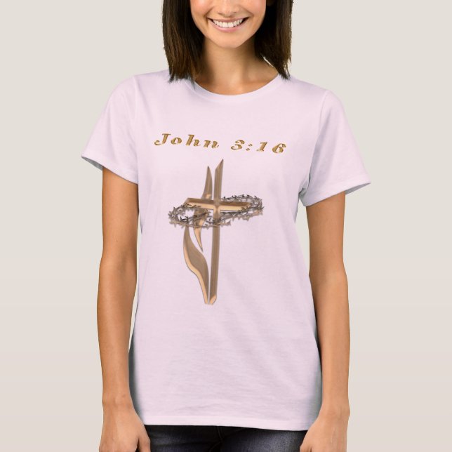 camiseta de john 3:16 (Anverso)
