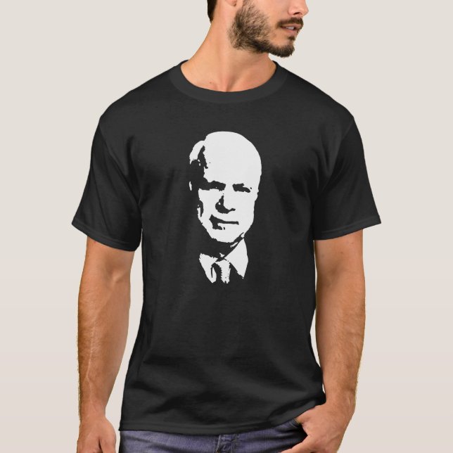 Camiseta de John McCain (Anverso)