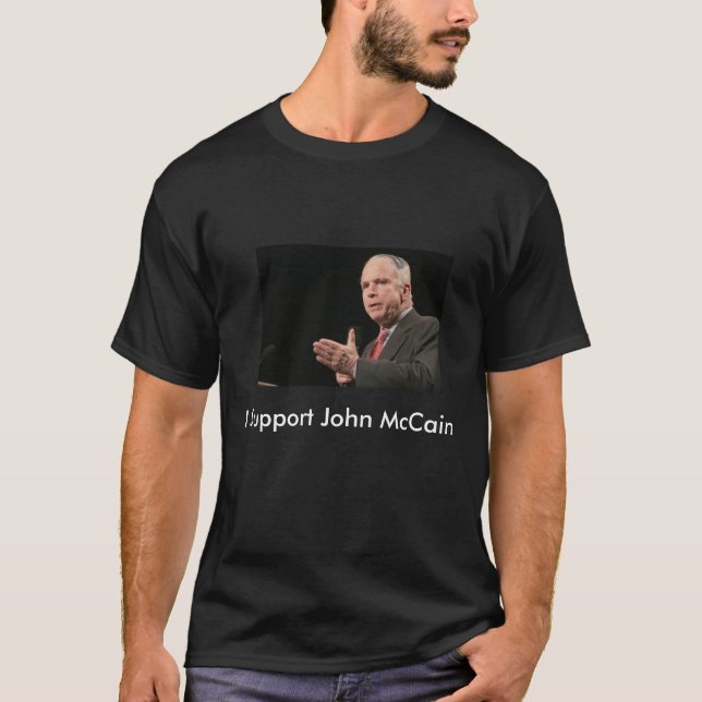 Camiseta de John McCain (Anverso)