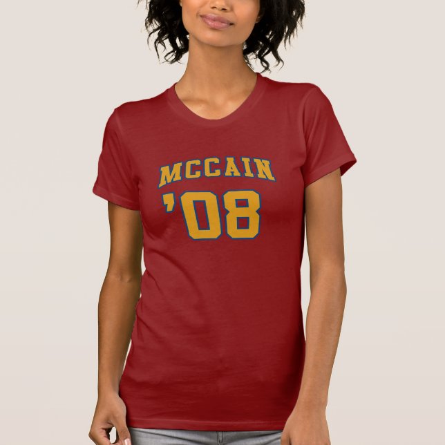 Camiseta de John McCain (Anverso)