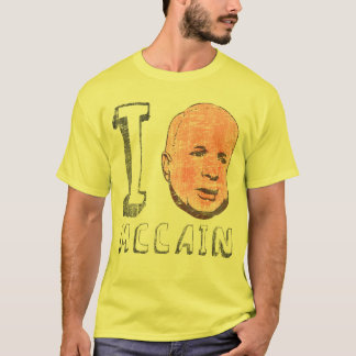 Camiseta de John McCain del corazón I