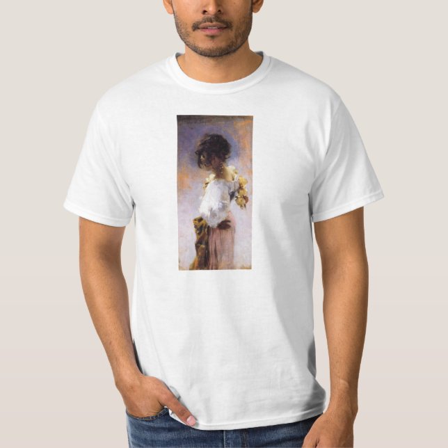 Camiseta de John Singer Sargent Rosina (Anverso)