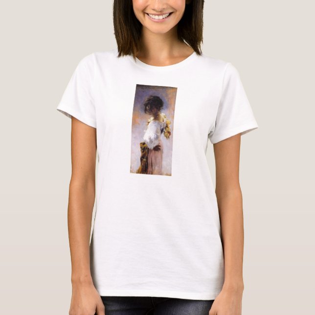 Camiseta de John Singer Sargent Rosina (Anverso)