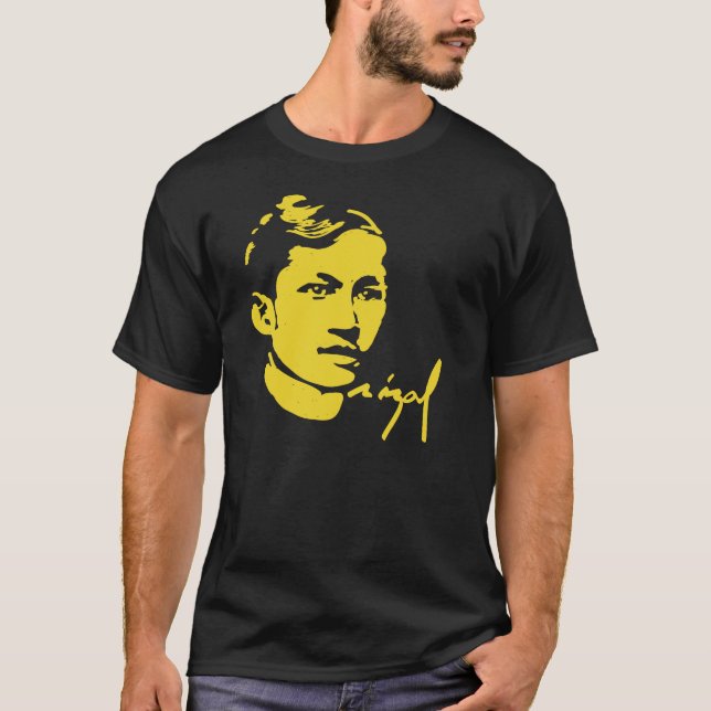 Camiseta de Jose Rizal (Anverso)