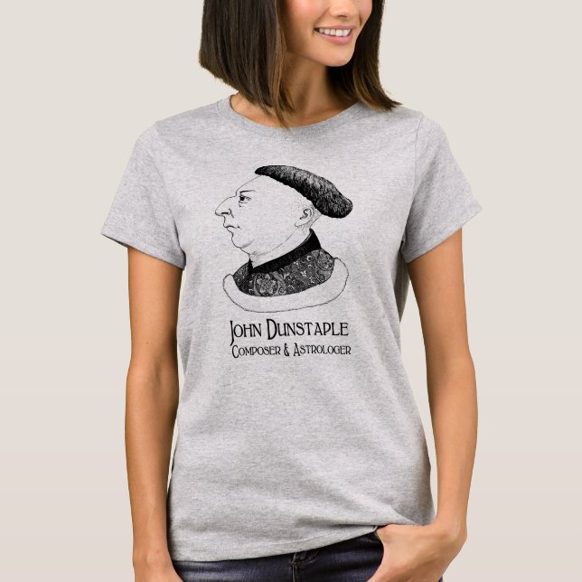 Camiseta de Juan Dunstaple de las mujeres (Anverso)