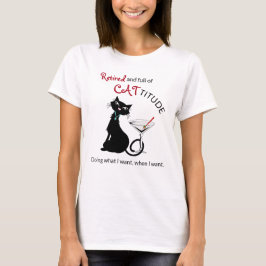 Camiseta de Jubilación de Cattitude