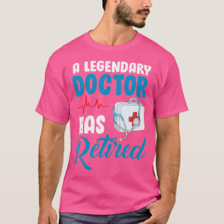 Camiseta De Jubilación De Médicos Retirados Por Re