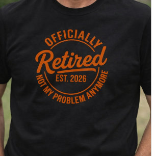 Camiseta de jubilación vintage divertida 2026