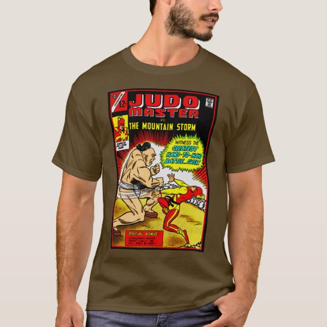 Camiseta de JUDO Master Comic de los 60 (Anverso)