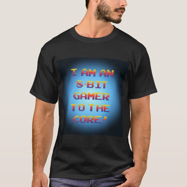 Camiseta de juego de 8 bits muy divertida para arc (Anverso)