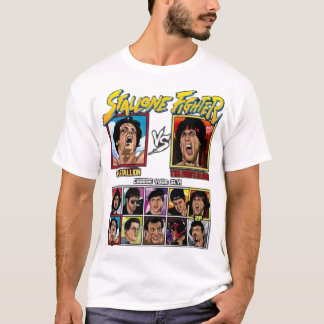 Camiseta de juego de arcade retro Stallone Fighter