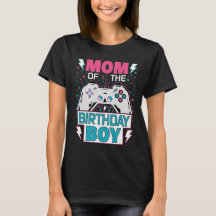 Camiseta de juego para mamá del cumpleañero