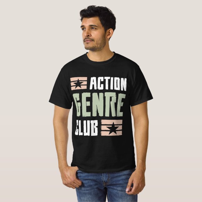 Camiseta de juegos para clubes de género Action (Anverso completo)