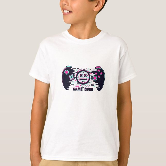 Camiseta de juegos para niños (Anverso)