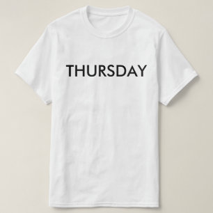 Camiseta de jueves