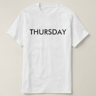Camiseta de jueves
