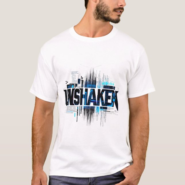 Camiseta de jugador de ciberpunk inquebrantable (Anverso)