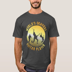 Camiseta DE JUGADOR DE GUITARRA MÁS BUENA DEL MUND