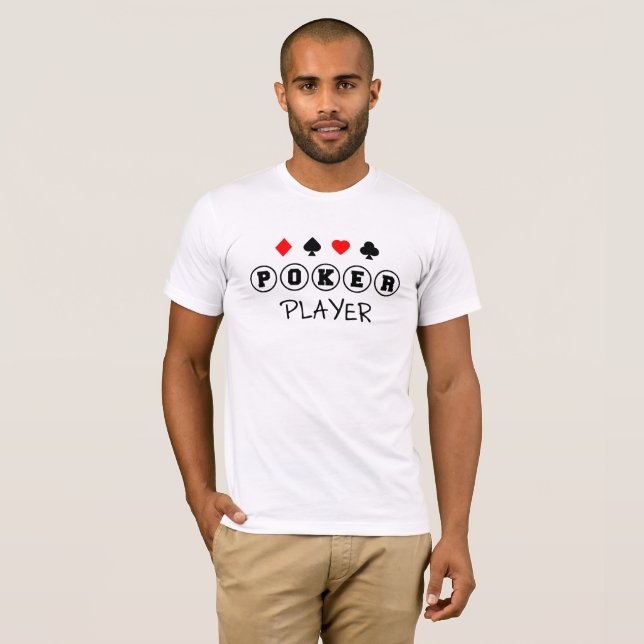 Camiseta de jugador de póquer (Anverso completo)