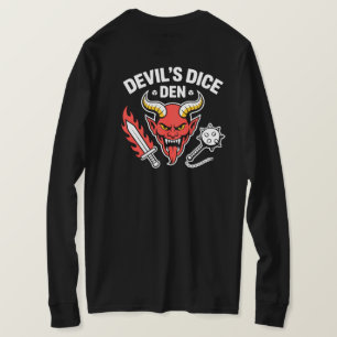 Camiseta de jugador de RPG del antro de dados del