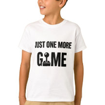 Camiseta de jugador para niños – “Un juego más” 