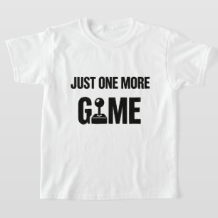 Camiseta de jugador para niños – “Un juego más” 