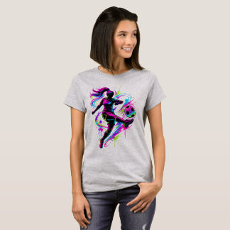 Camiseta de jugadora de fútbol | Camiseta de niña