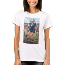 Camiseta de jugadora de rugby